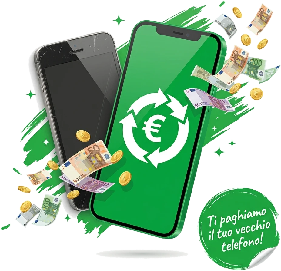 Vendi il tuo vecchio telefono e ricevi un pagamento rapido